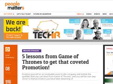 5 lessons from game of thrones to get that coveted promotion
