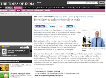 how to influence people at work 