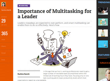 Importance of Multitasking for a Leader